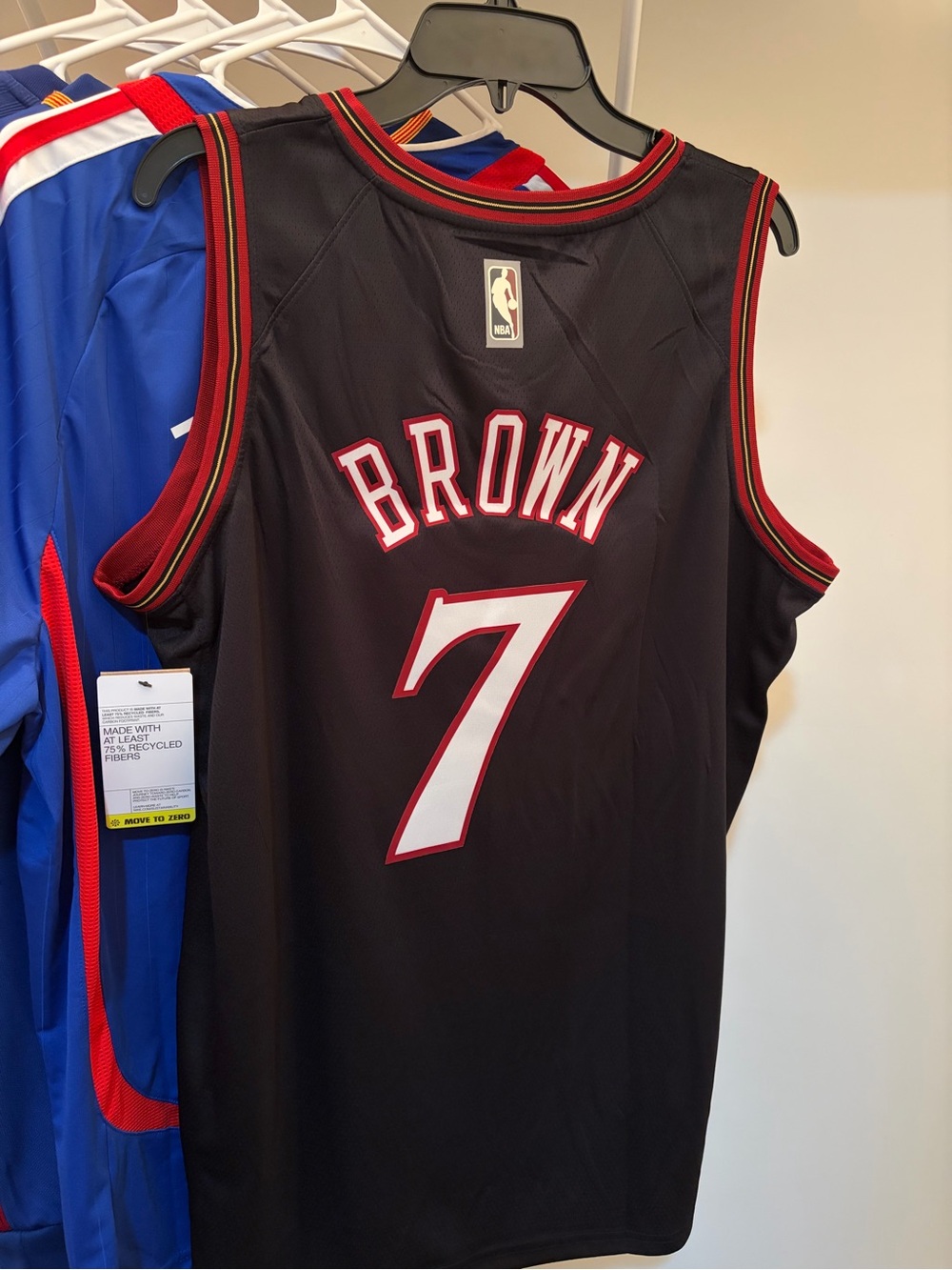 Official 76ers Retro Brown Jersey!